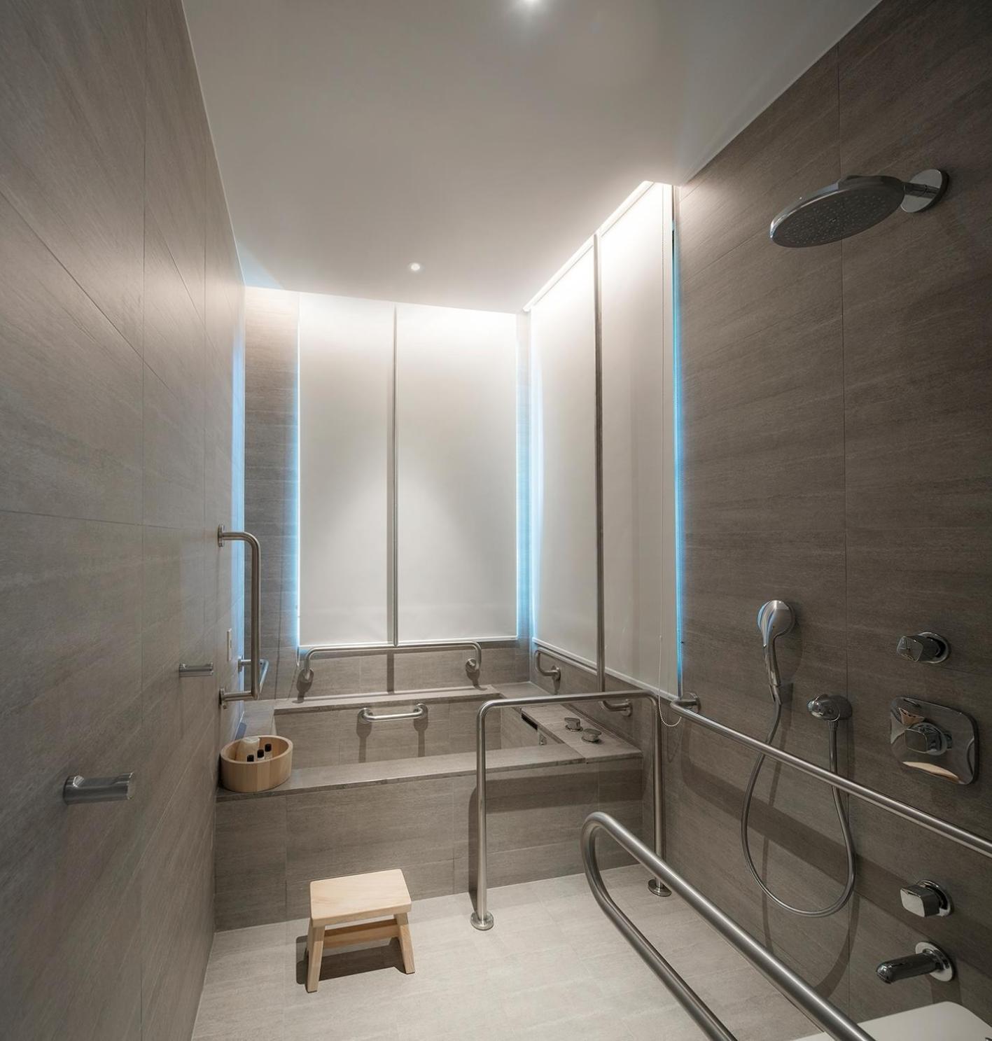 Mu Jiaoxi Hotel Екстер'єр фото A shower room