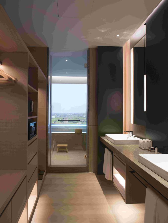 Mu Jiaoxi Hotel Екстер'єр фото Bathroom