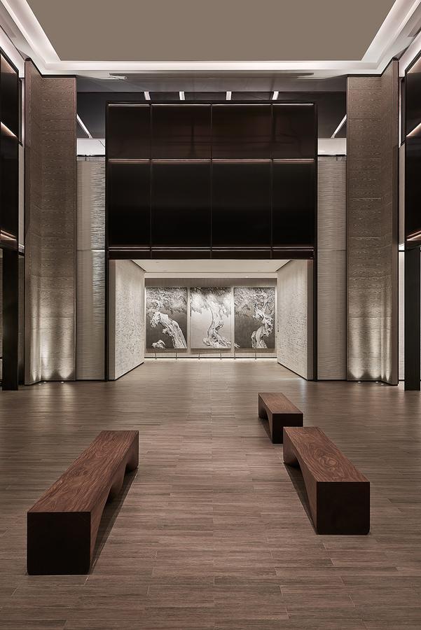 Mu Jiaoxi Hotel Екстер'єр фото The interior of the museum