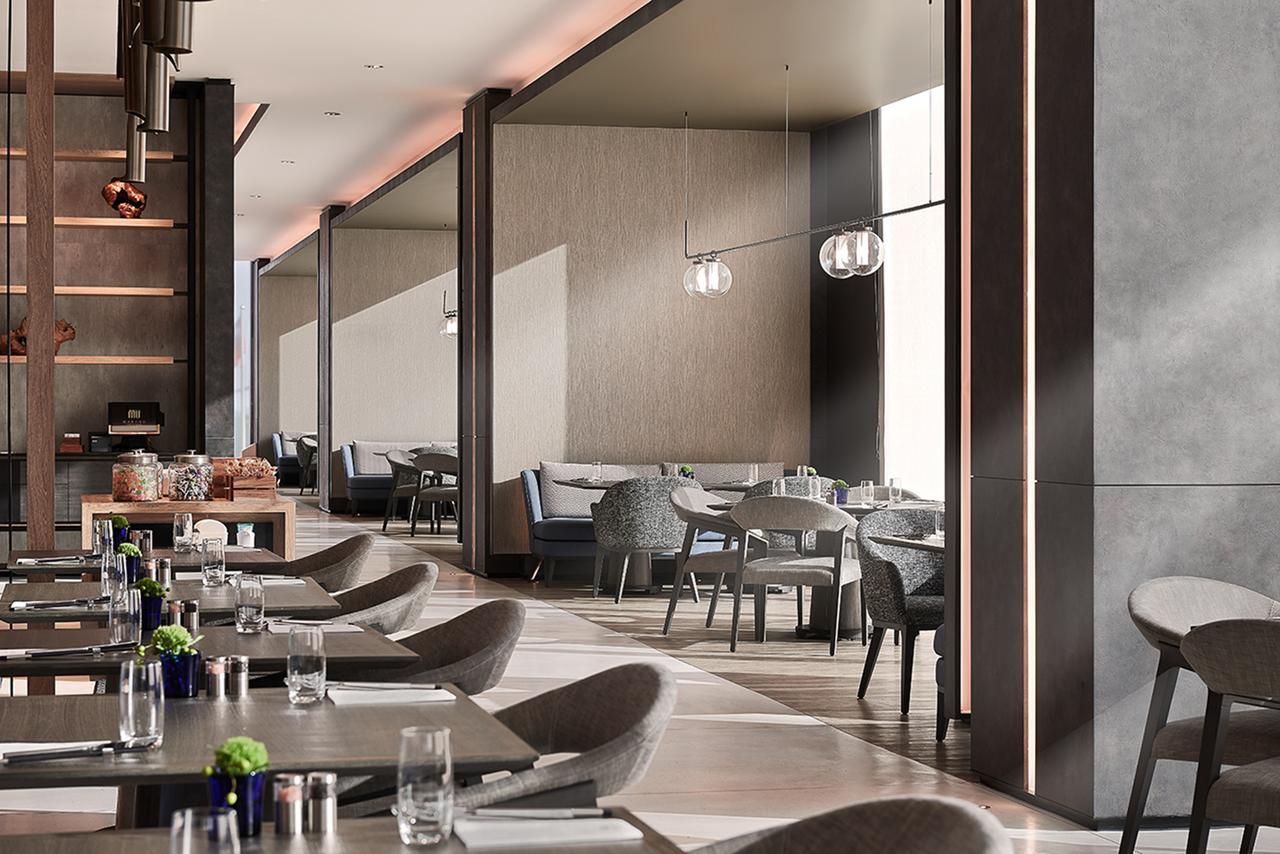 Mu Jiaoxi Hotel Екстер'єр фото The restaurant
