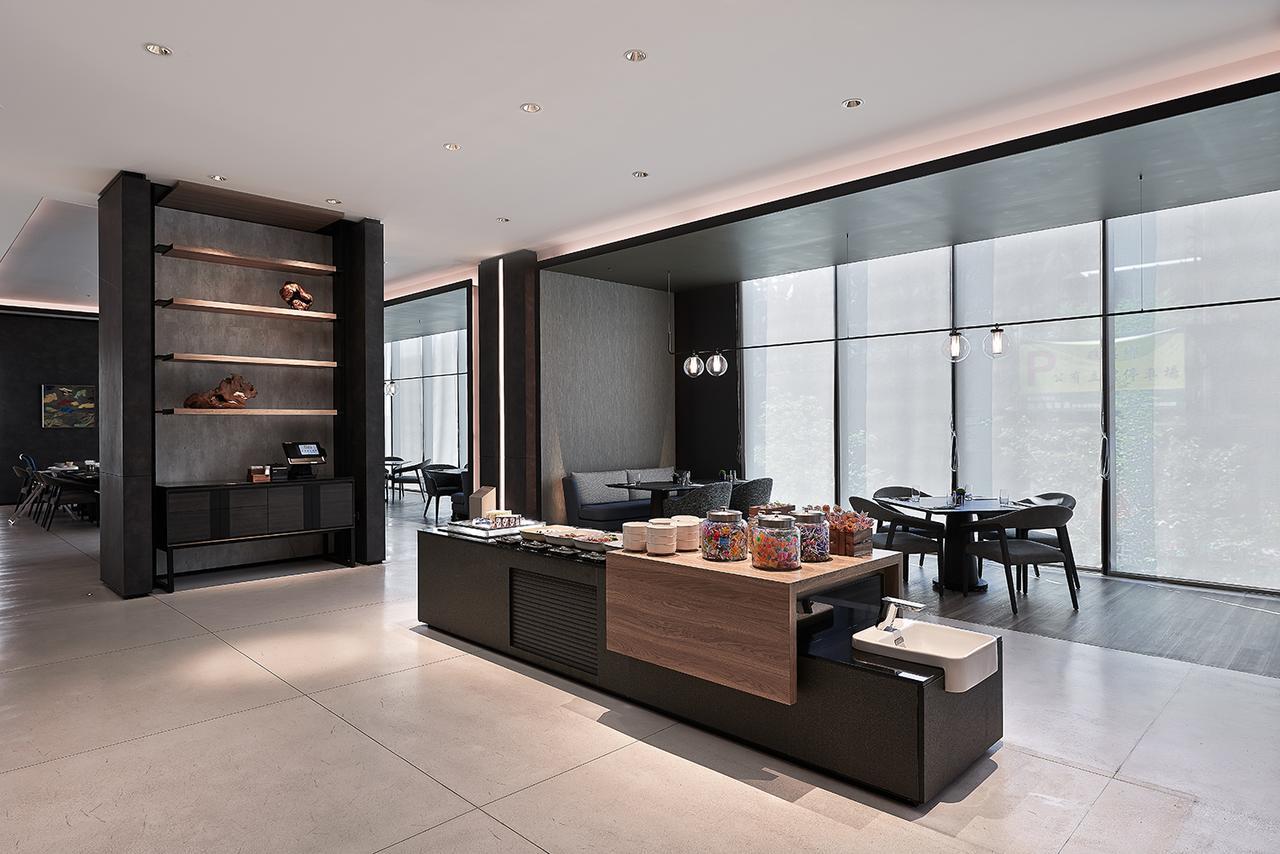 Mu Jiaoxi Hotel Екстер'єр фото The interior of the lounge